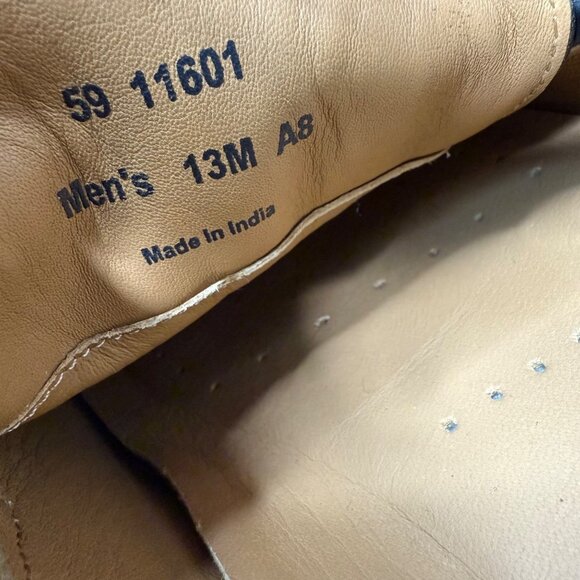 Johnston & Murphy Signature Series Mens Black Leather Loafers Size 13M - Picture 5 of 8